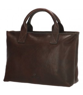 Micmacbags discover handtas - 097 donkerbruin  24.5 x 35 cm