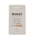 Beagles fontecada telefoontasje - 001 zwart 16.50 x 10 cm