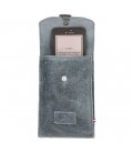 Sodutch bags sodutch bags telefoontasje - 030 jeansblauw 17.5x 12 cm