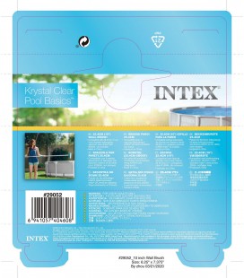 Intex reinigingsborstel 254mm (excl. steel)
