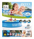 Intex Easy Set zwembad 244x61cm met 12V filterpomp