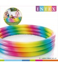 Intex zwembad Rainbow Ombre 3-ring 147x33cm