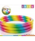 Intex zwembad Rainbow Ombre 3-ring 168x38cm