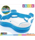 Intex Swim Center familie lounge zwembad 229x229x66cm