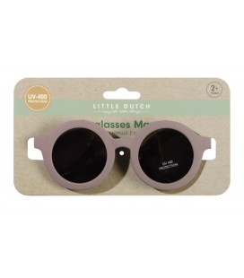 LITTLE DUTCH ZONNEBRIL ROND MAUVE 125230