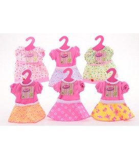 BABY ROSE POPPENKLEREN POP 40-50CM 27531