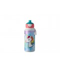 Drinkfles pop-up Campus 400 ml - Unicorn