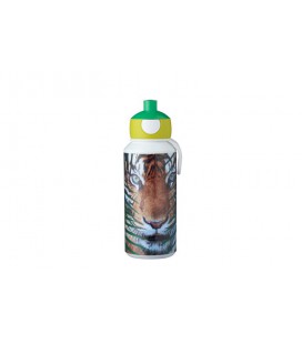 Drinkfles pop-up Campus 400 ml - Animal Planet Tijger