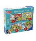 Ravensburger puzzel Woezel & Pip 12-16-20-24 stukjes
