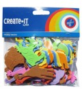 Hobbyset Create-it Foam Dieren 64 stuks