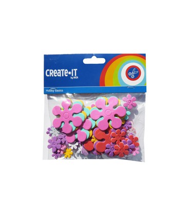 Hobbyset Create-it Foam Bloemen