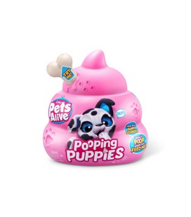 Pets Alive pooping puppies s1 interactive pluche assorti