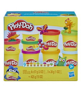 Playdoh colourful garden 9 pack