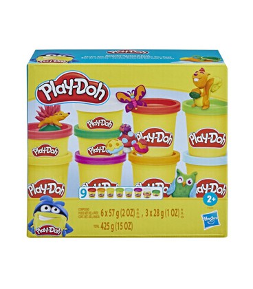 Playdoh colourful garden 9 pack