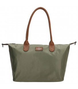 Charm london buckingham shopper -029 olijfgroen