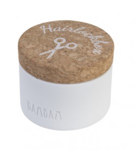Haarlok doosje baby kurk dop /  Cork Hairlock Box