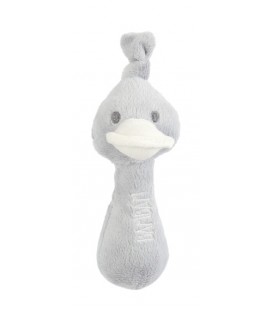 Eend rammelaar grijs /  Duck Rattle Grey
