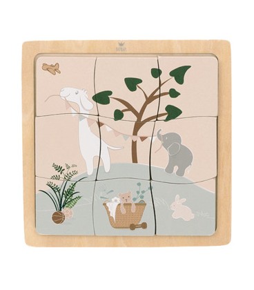houten eco puzzeltje baby / Eco Friendly Wooden Puzzle