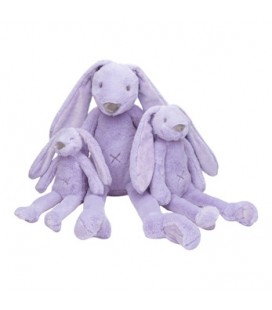 paarse / Lilac Recycled Rabbit Richie  38 cm (middel)