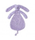 paarse tutlap doekje richie konijn/  Lilac Recycled Rabbit Richie Tuttle