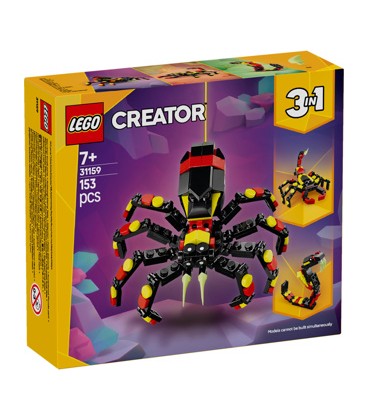 LEGO 31159 Creator 3-in-1 Wilde dieren: spannende spin