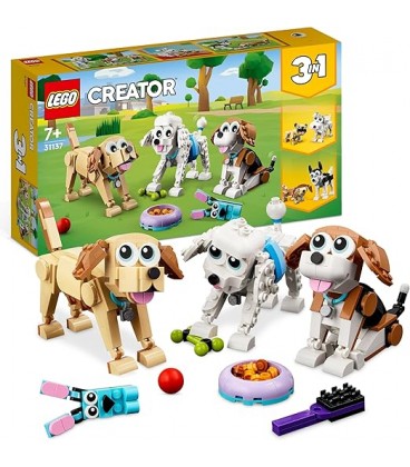 LEGO Creator 3in1 Schattige Honden Set 31137