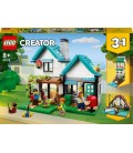 31139 LEGO Creator 3 in 1 Knus Huis, Bouwpakket met 3 Speelgoed Huizen: 31139