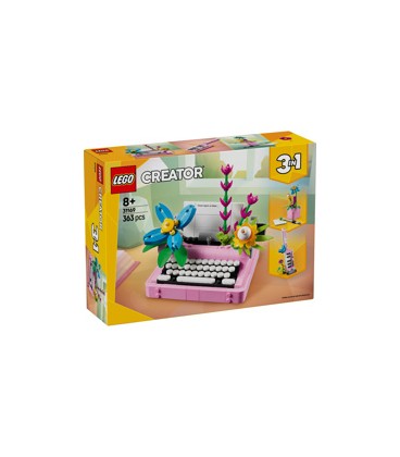 LEGO 31169 Creator Typemachine met bloemen