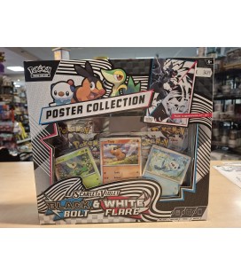 pokemon poster collection black bolt & white flare