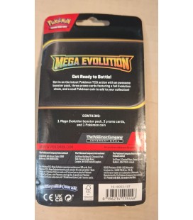 pokemon mega evolution inc. promo card (assorti geleverd)