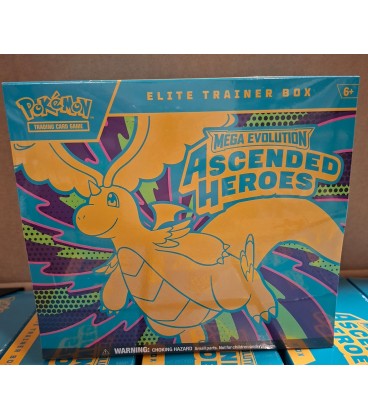 ETB Pokemon elite trainer box mega evolution ascended heroes leverbaar vanaf  20 jan. 2026