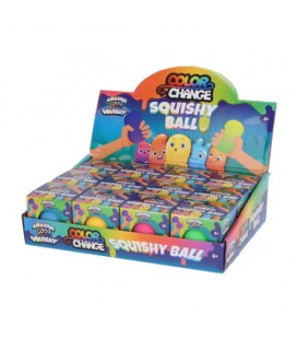 Amazing Cool Fidget Squishy Color Change Bal 6,5 Cm assorti