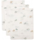 Jollein Baby Hydrofiel Washandje 15x20cm - Baby Washandje - On The Go - 3 StuksWashandje Hydrofiel - On The Go - 3 Stuks