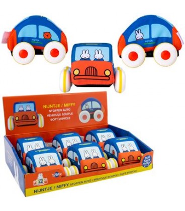 Nijntje Stoffen Auto 11cm Disp.