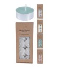 Theelichten Set 10st 4 Ass. Geur  /word assorti per stuk geleverd