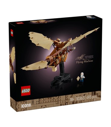 LEGO 10363 Icons De vliegmachine van Leonardo da Vinci