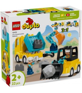 LEGO Duplo Town 10475 3In1 Bouwvoertuigen