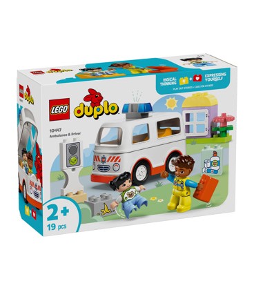 LEGO 10447 DUPLO Ambulance met chauffeur