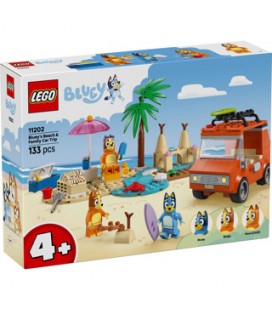 LEGO 11202 Bluey Autorit Naar Het Strand