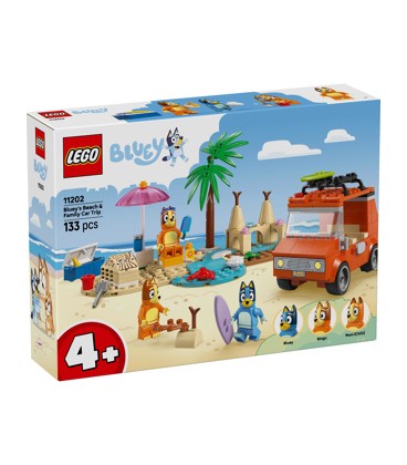 LEGO 11202 Bluey Autorit Naar Het Strand
