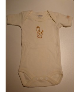 Romper girafje bruin maat 50-56