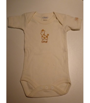 Romper girafje bruin maat 50-56