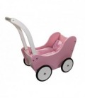 Poppenwagen roze