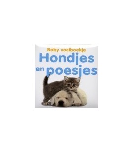 Baby's voelboekje| hondjes en poesjes