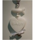 zeepketting baby hart en visje