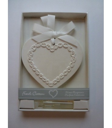 Ornament cadeau & parfum fris katoen