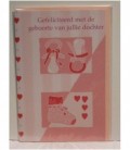 Kaart met baby accessoires