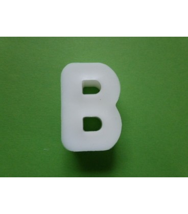 Zeepletter alfabet B