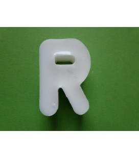 Zeepletter alfabet R