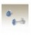 Tiara - Kinder-oorstekers Druppel  blauw